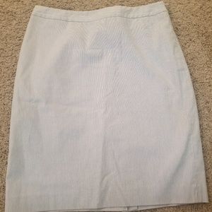 Nine West searsucker suit skirt